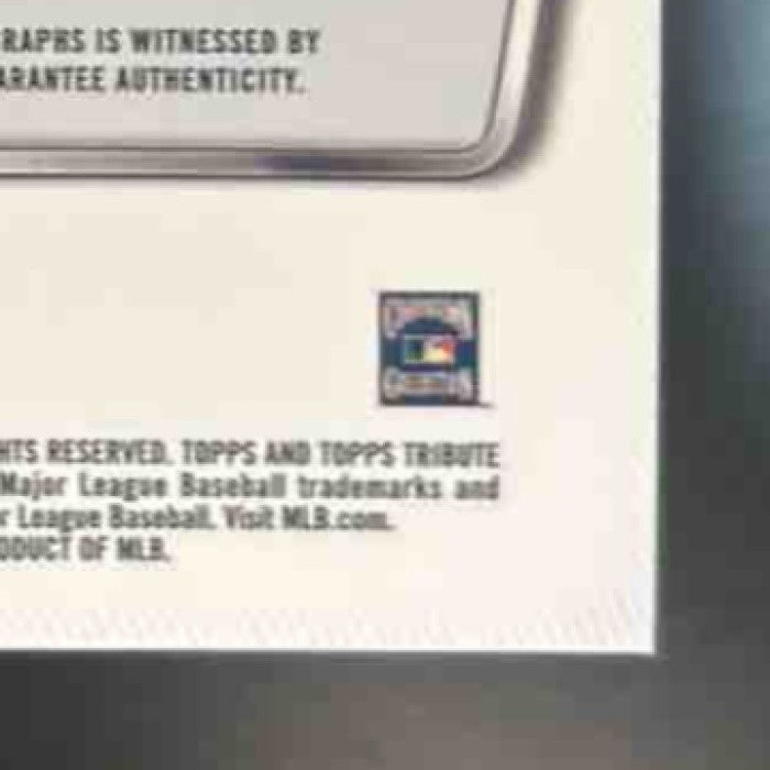 2025 Topps Tribute Dennis Eckersley Auto Orange /25 Oakland Athletics - Sports Cards
