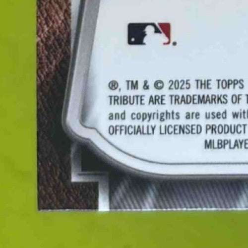 2025 Topps Tribute Jackson Jobe League Inauguration Auto Orange 13/25 RC Tigers Sports Cards