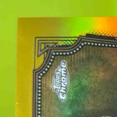 2025 Topps UFC Chrome Magomed Ankalaev Allen & Ginter Gold Refractor /50 #AAG-1 - Sports Cards