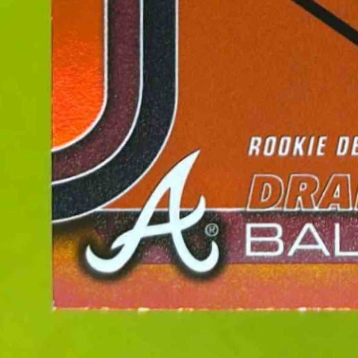 2025 Topps Update Drake Baldwin Holiday Jack O’Lantern #US113 RC Atlanta Braves - Sports Cards