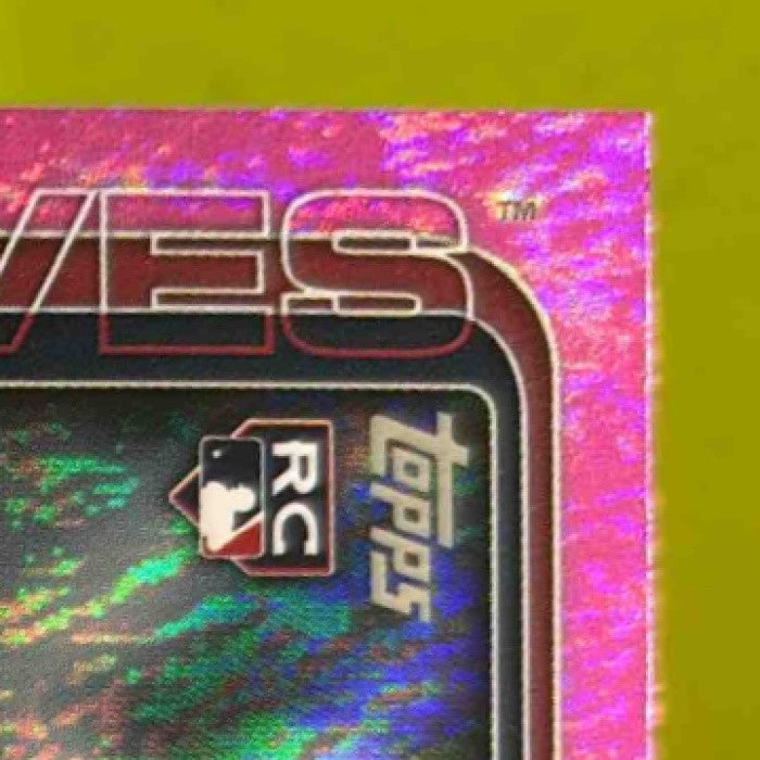 2025 Topps Update Drake Baldwin Pink Holo Foil #US87 RC Atlanta Braves - Sports Cards