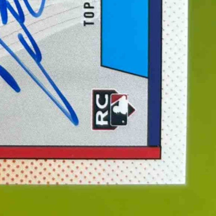 2025 Topps Update Matt Shaw 1990 Auto Gold Foil 49/50 #90A-MSH RC Chicago Cubs - Sports Cards