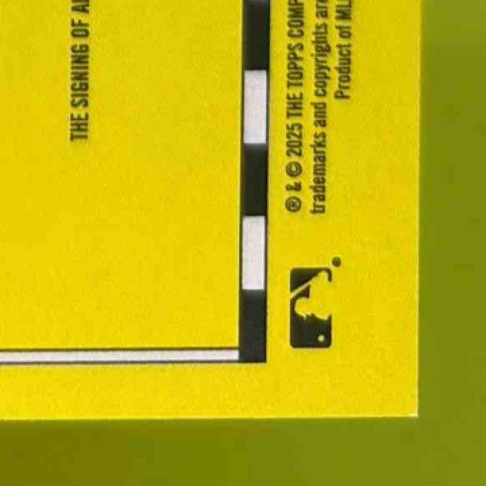 2025 Topps Update Matt Shaw 1990 Auto Gold Foil 49/50 #90A-MSH RC Chicago Cubs - Sports Cards