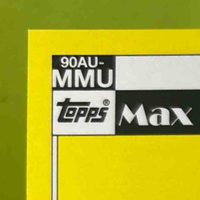 2025 Topps Update Max Muncy 1990 Auto #90AU-MMU RC Athletics - Sports Cards