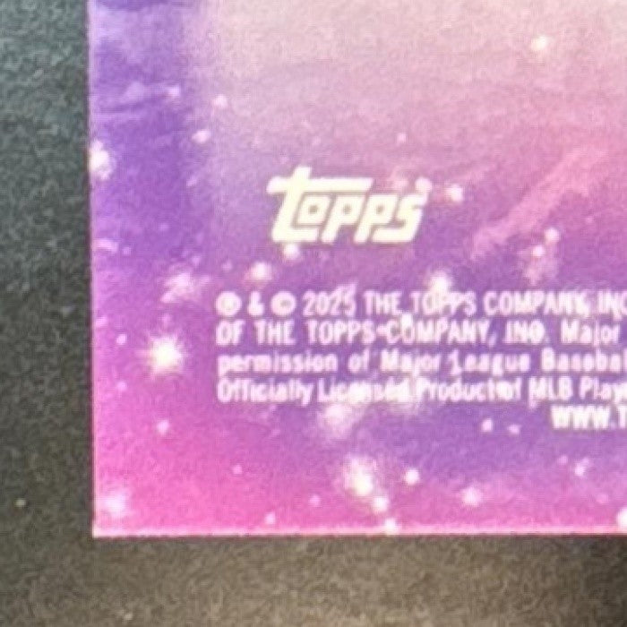 2025 Topps Update Ronald Acuna Jr. Mystical Pink Foil #MYS-11 Atlanta Braves - Sports Cards