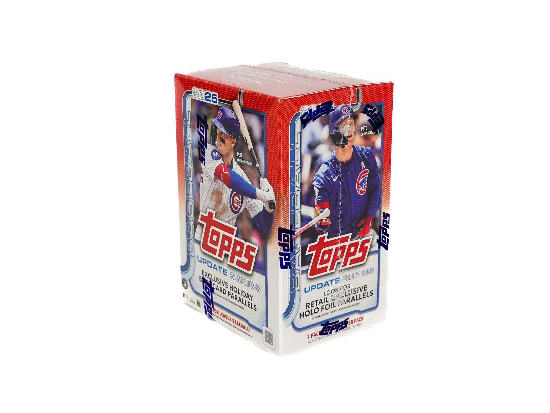 2025 Topps Update Series Baseball 7-Pack Blaster Box - MLB Hobby Box