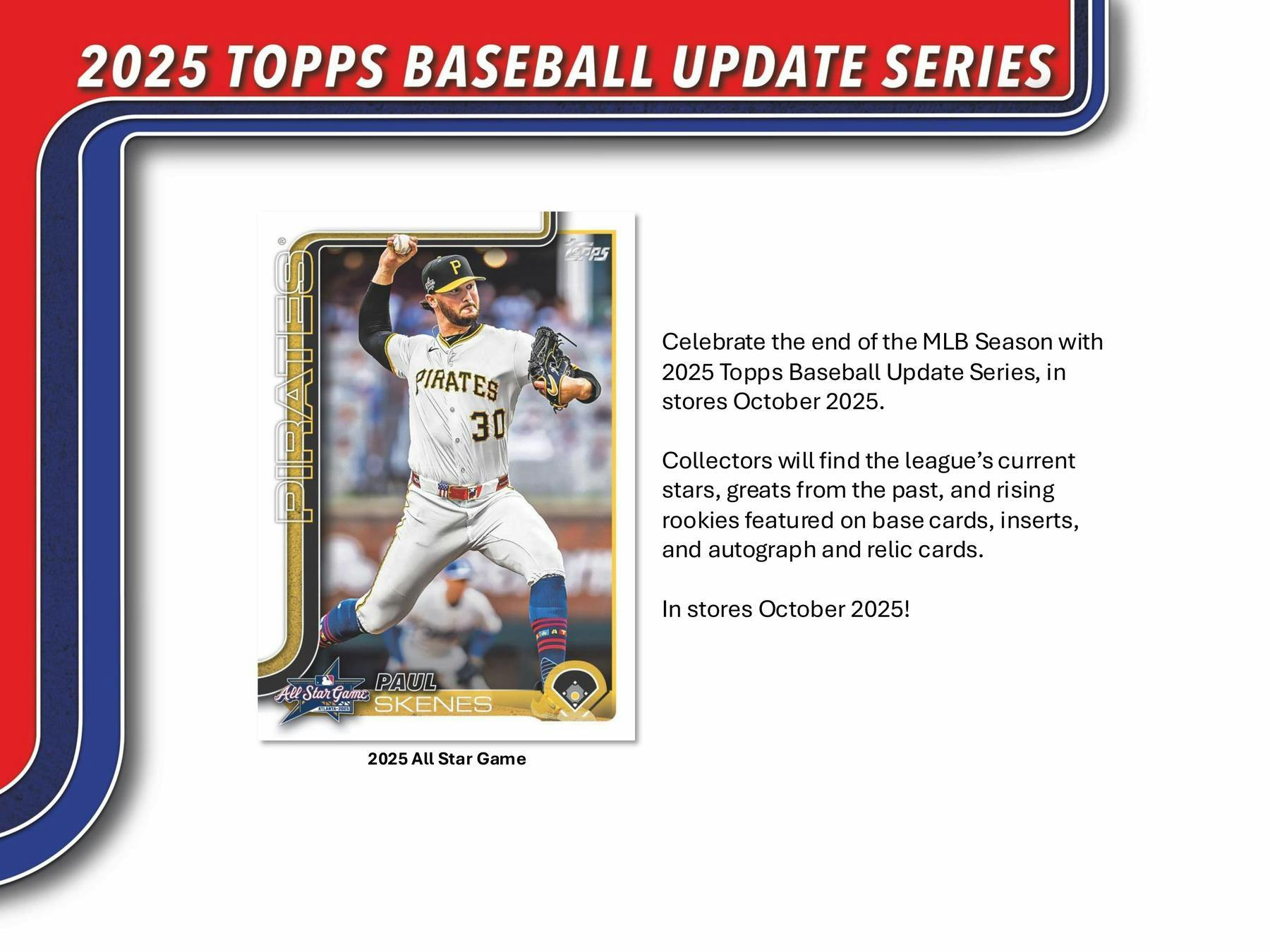 2025 Topps Update Series Baseball 7-Pack Blaster Box - MLB Hobby Box