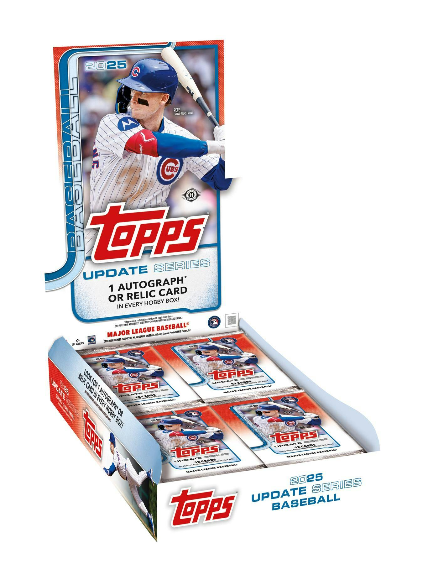 2025 Topps Update Series Baseball Hobby (1 Auto or Relic) - MLB Hobby Box