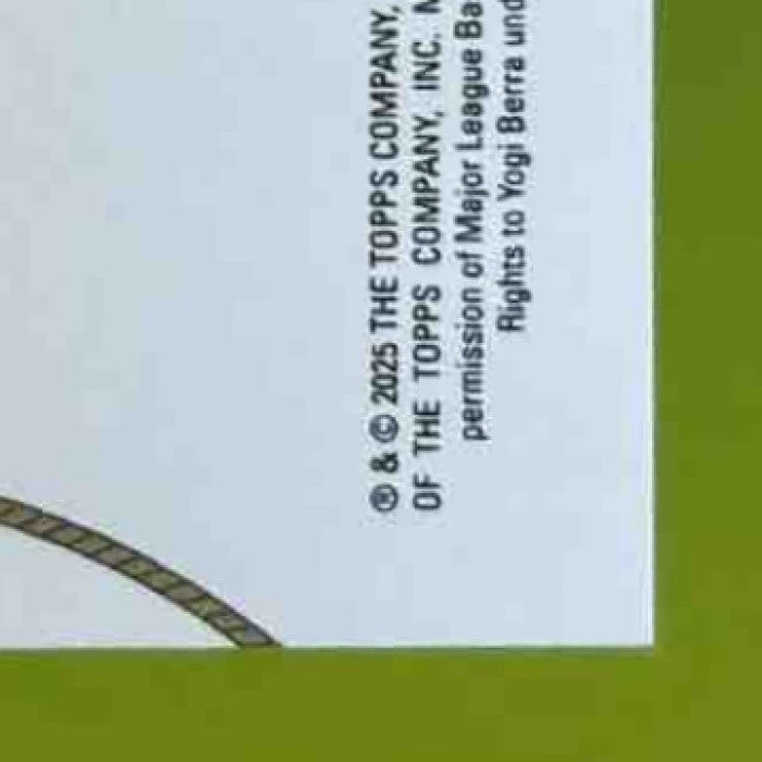 2025 Topps Welcome to the Club: 3-X MVP Yogi Berra (1951) Blue /150 Yankees - Sports Cards