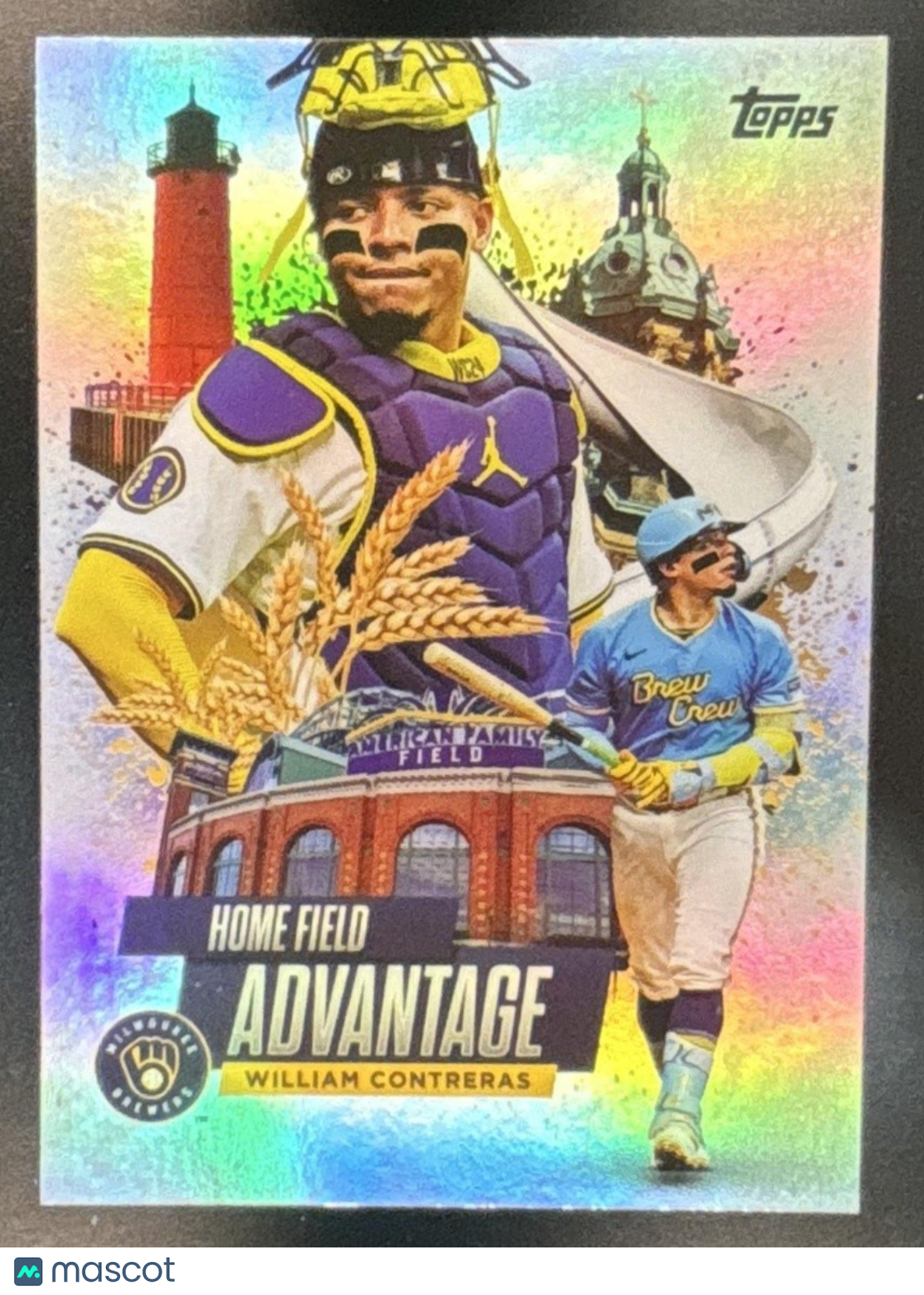 2025 Topps William Contreras Homefield Advantage #HA-30 Milwaukee Brewers - Sports Cards