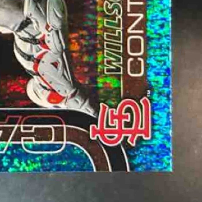 2025 Topps Willson Contreras Blue Holo Foil /150 #472 St. Louis Cardinals - Sports Cards