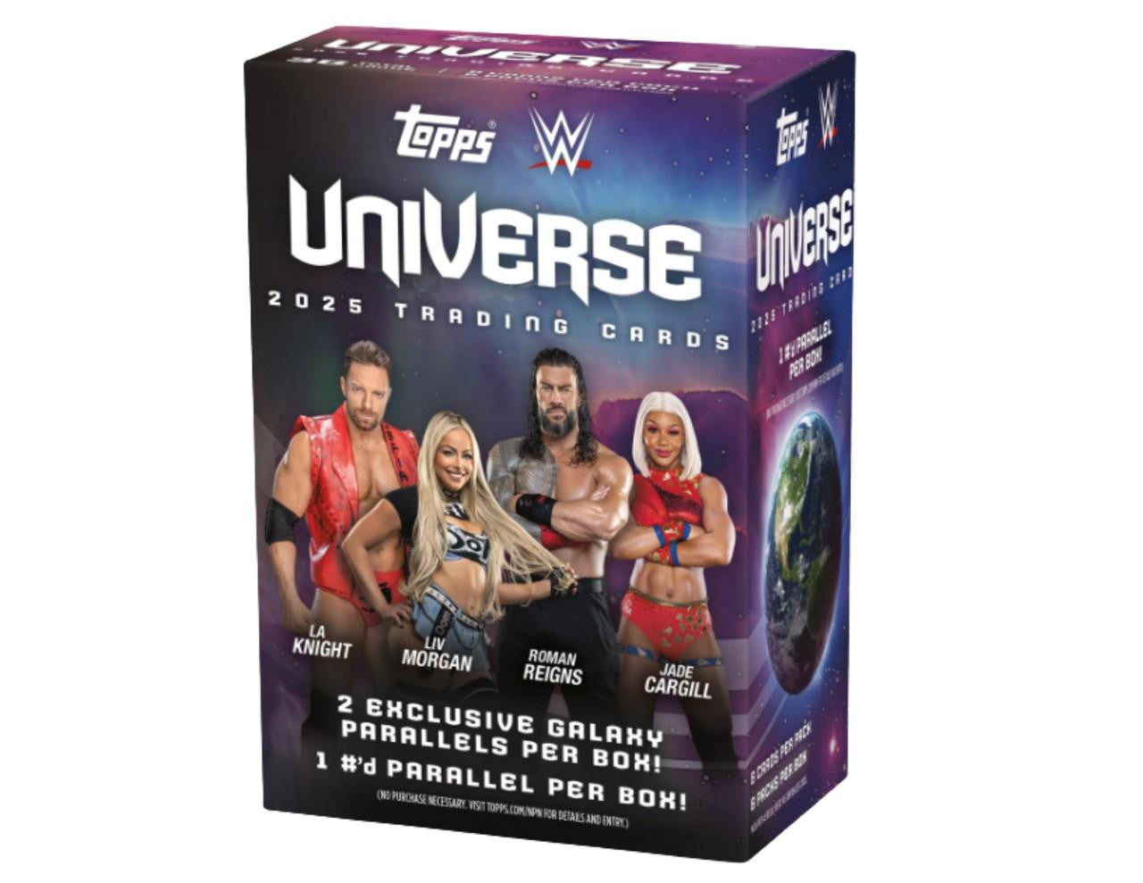 2025 Topps WWE Universe Wrestling Value Blaster Box - Hobby Box