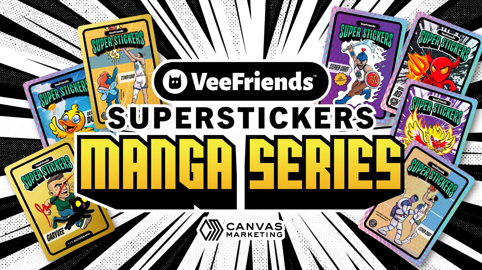 2025 VeeFriends Super Stickers: Manga Series Hobby Box - Trading Cards