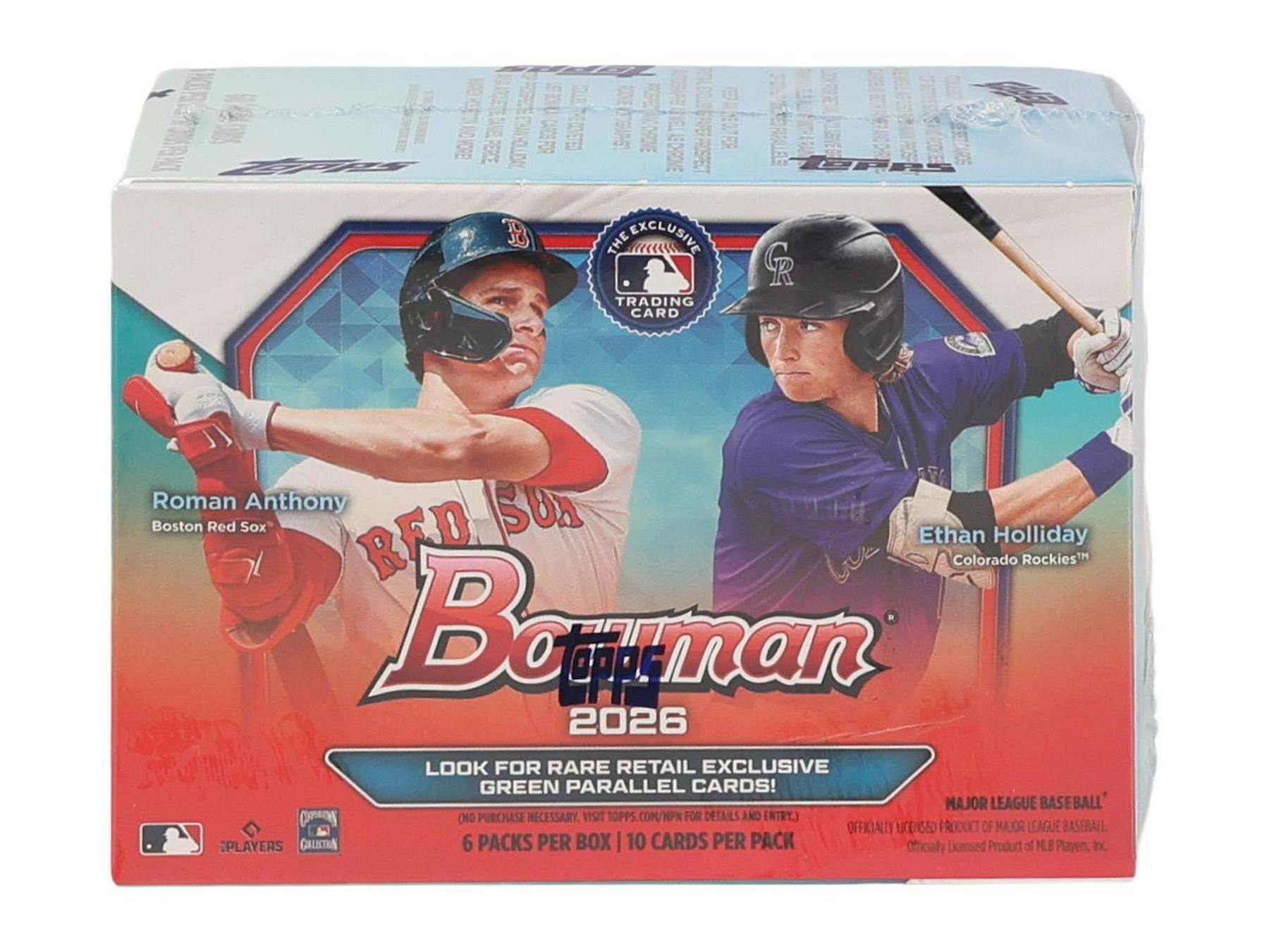 2026 Bowman Baseball Blaster Box (Green Parallel) - MLB Blaster Box