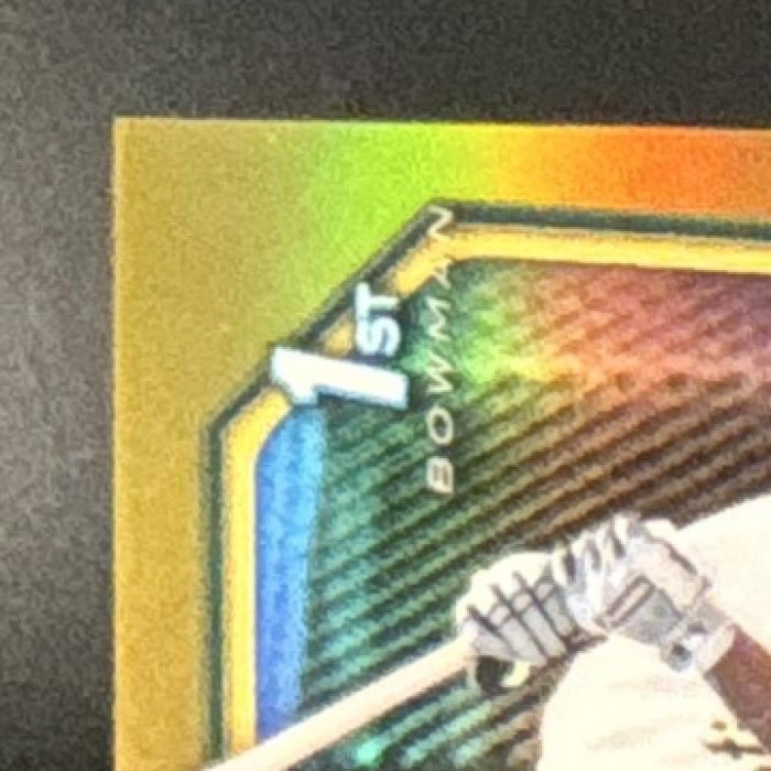 2026 Bowman Edgar Montero Chrome Gold /50 #BCP-139 1st Prospect Athletics - Sports Cards