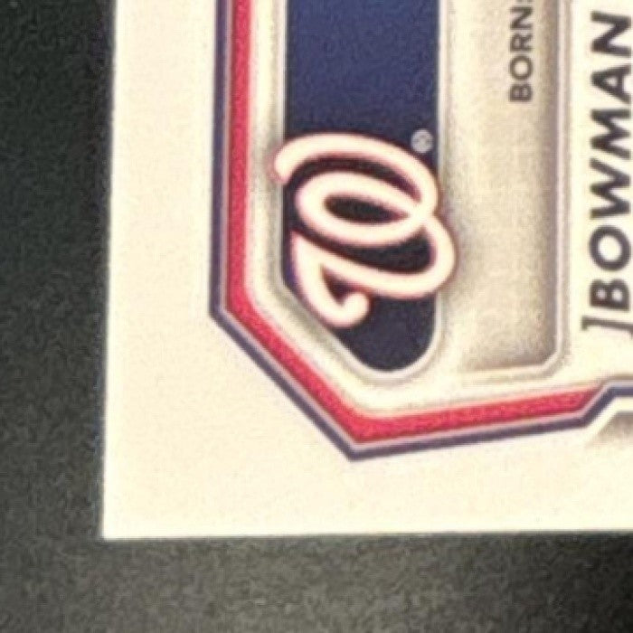 2026 Bowman Eli Willits Chrome Prospects Gold /50 #BCP-95 Washington Nationals - Sports Cards