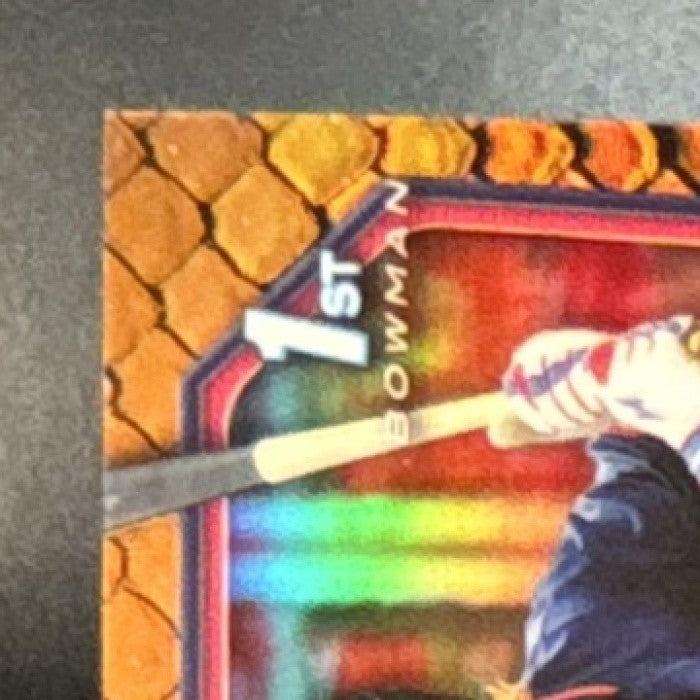 2026 Bowman Eric Hartman Chrome Reptilian Orange /25 #BCP102 1st Prospect Braves - Sports Cards