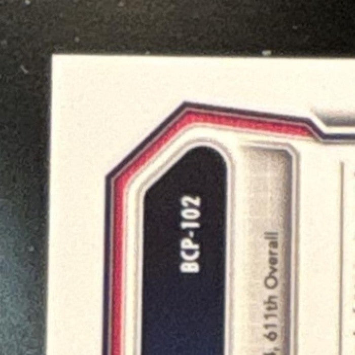 2026 Bowman Eric Hartman Chrome Reptilian Orange /25 #BCP102 1st Prospect Braves - Sports Cards