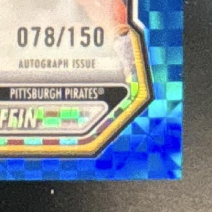 2026 Bowman Konnor Griffin Chrome Prospect Auto Blue X-Fractor /150 Pirates - Sports Cards
