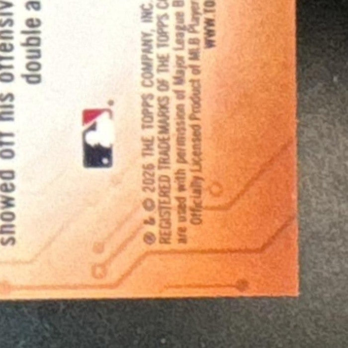2026 Bowman Mega Box Bryce Eldridge Futures Chrome Mojo SSP San Francisco Giants - Sports Cards
