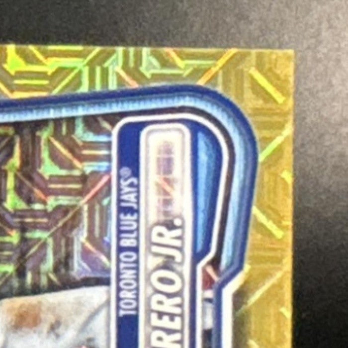 2026 Bowman Mega Box Vladimir Guerrero Jr. Chrome Gold Mojo /50 #61 Blue Jays - Sports Cards