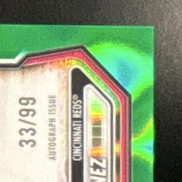 2026 Bowman Pablo Nunez Chrome Auto Green Lava /99 1st Prospect Cincinnati Reds - Sports Cards