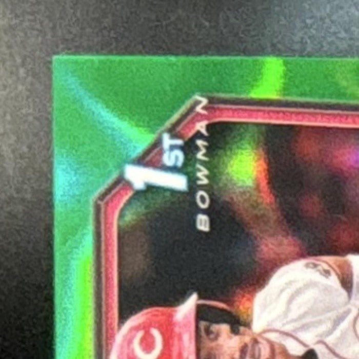 2026 Bowman Pablo Nunez Chrome Auto Green Lava /99 1st Prospect Cincinnati Reds - Sports Cards