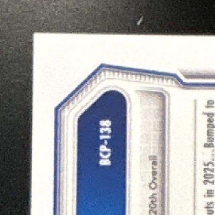 2026 Bowman Prospects Chrome Orange /25 Patrick Copen #BCP-138 1st Prospect - Sports Cards