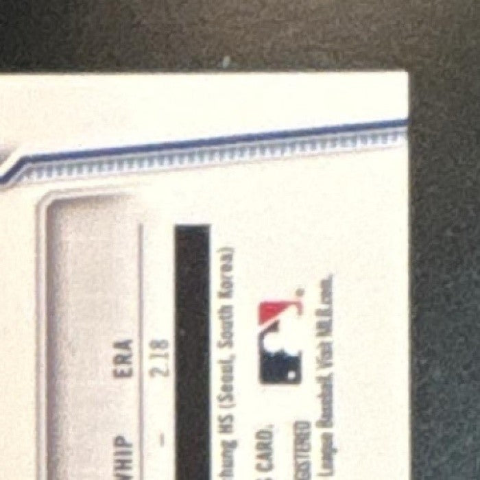 2026 Bowman Seojun Moon Chrome Auto #CPA-MS 1st Prospect Toronto Blue Jays - Sports Cards