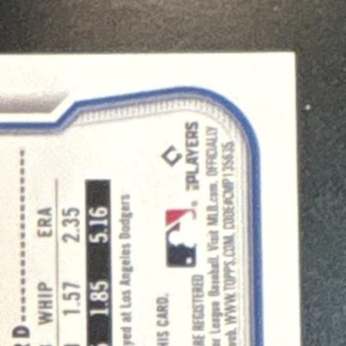 2026 Bowman Will Klein Auto Blue Border /150 #PRV-WK Los Angeles Dodgers - Sports Cards