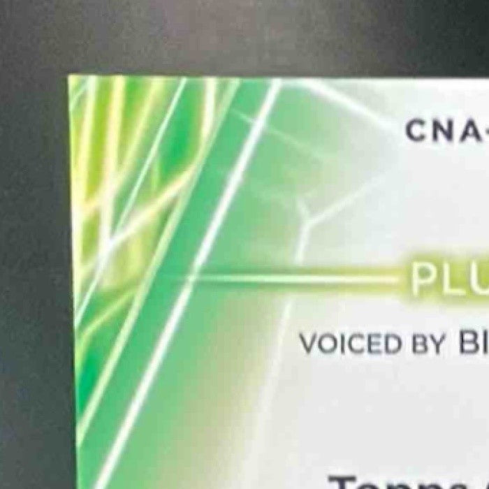 2026 Disney Neon Bill Farmer Pluto Chrome Etch Auto Black Speckle Refractor 2/10 - Non-Sports Cards