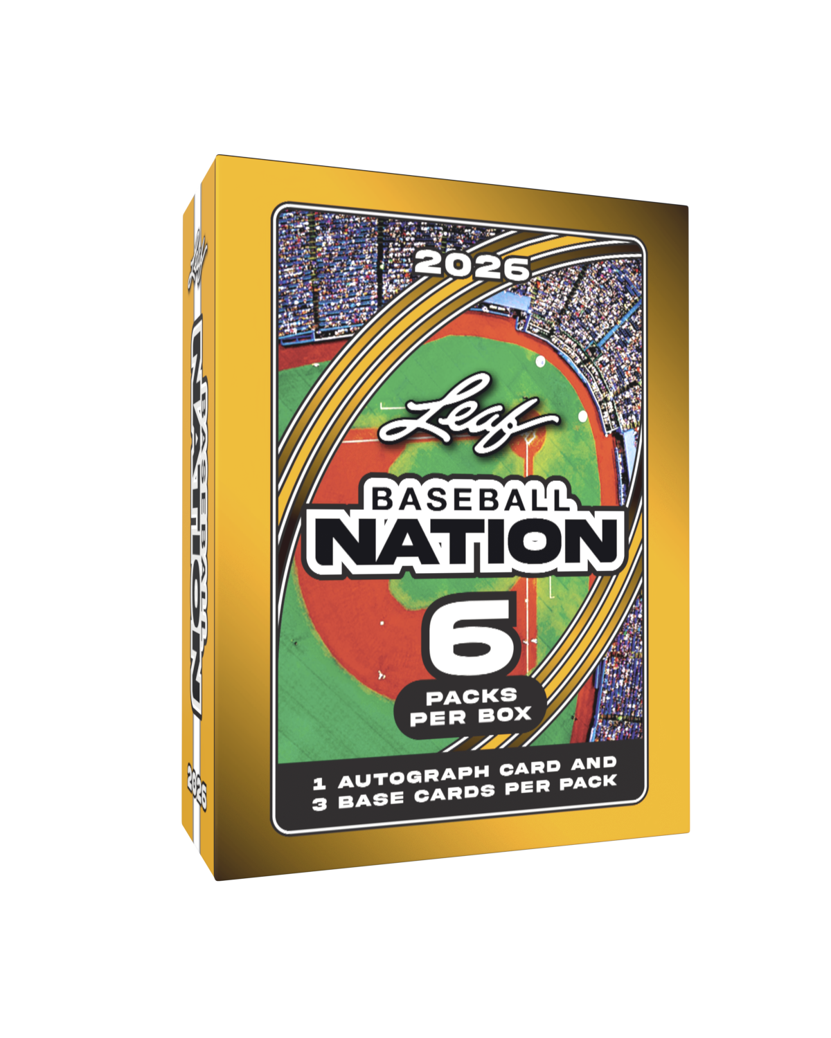 2026 Leaf Baseball Nation Hobby Box (6 Autos) - MLB Hobby Box