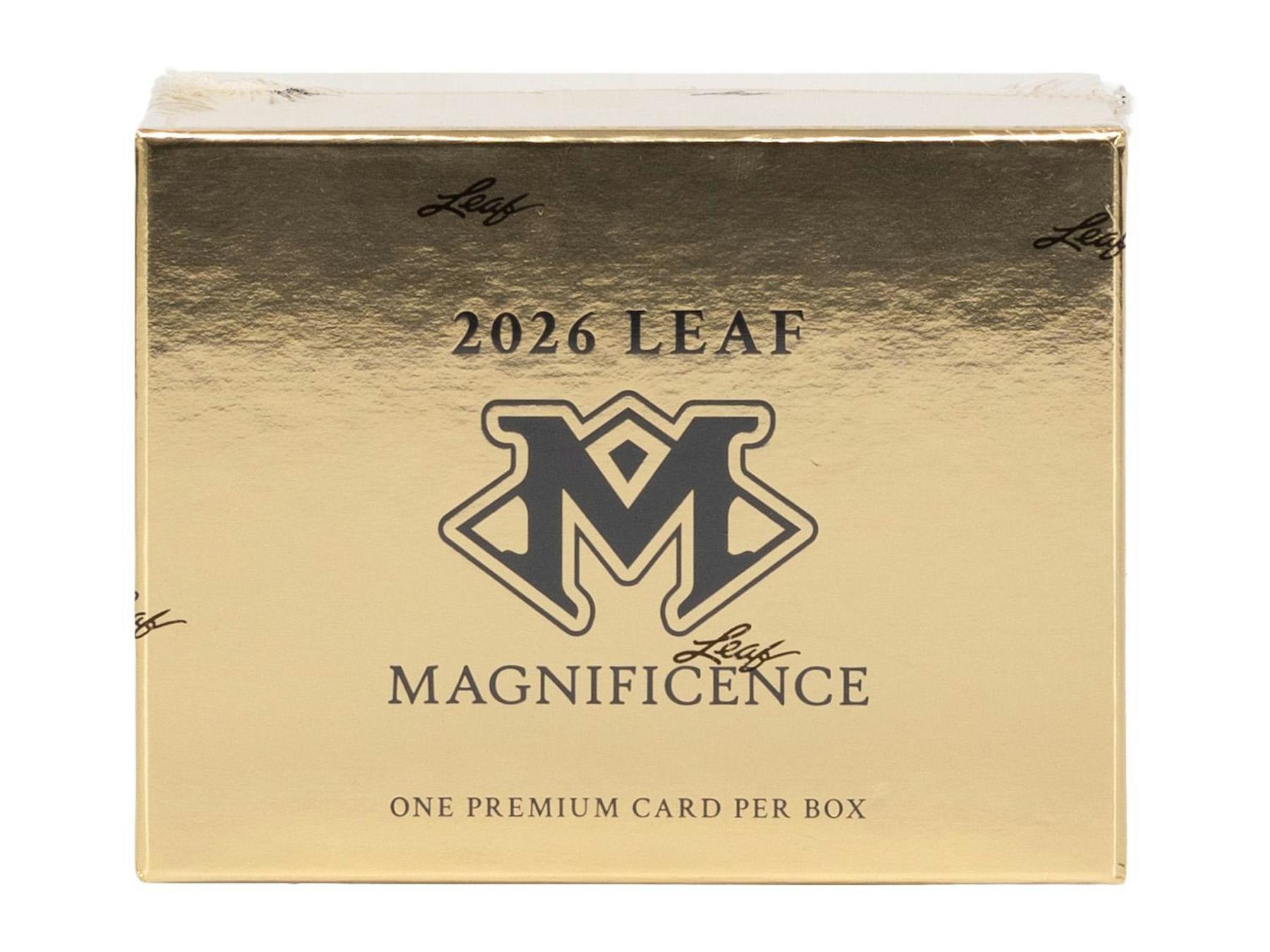 2026 Leaf Magnificence Hobby Box (1 Card Numver to 5 or Less) - Hobby Box