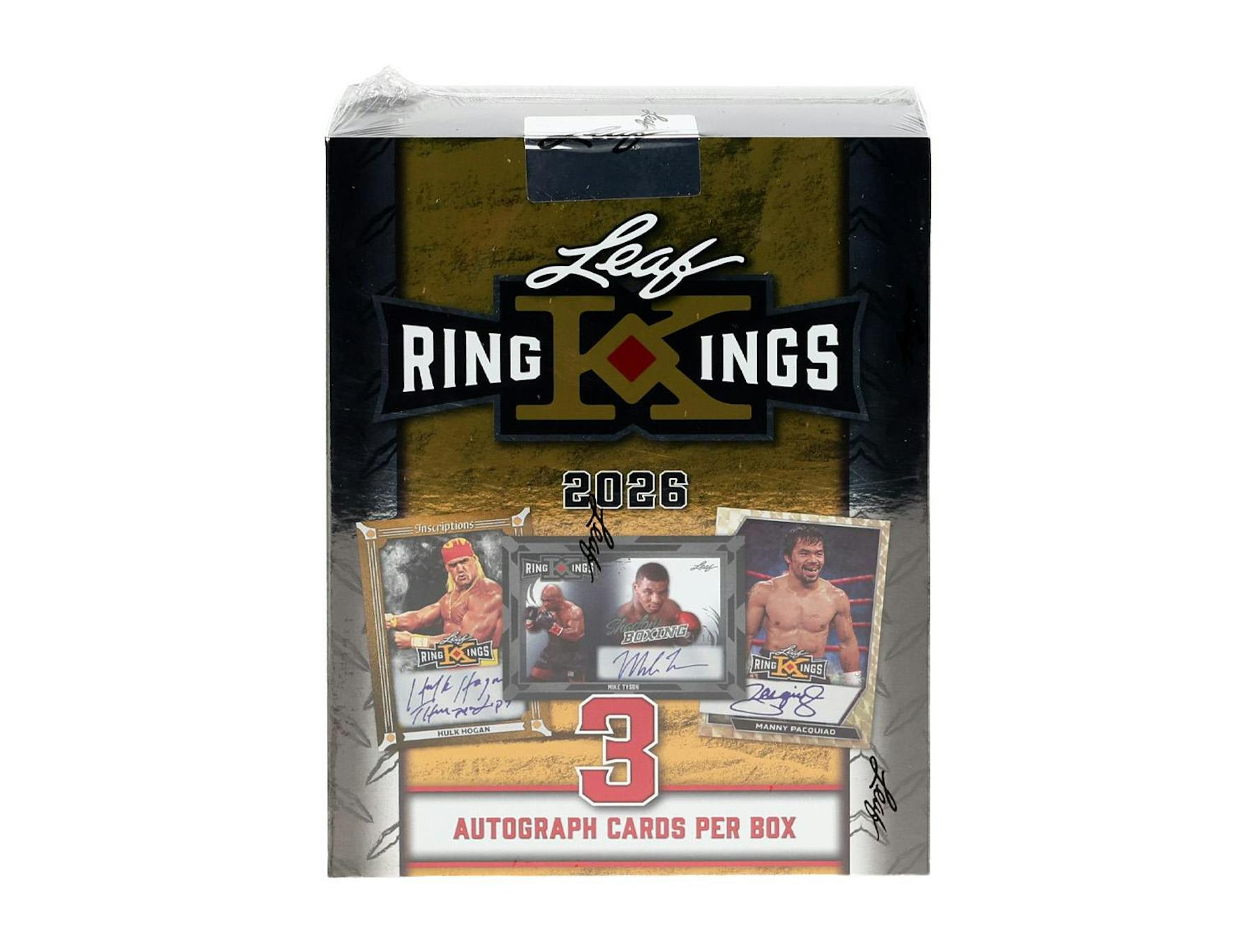 2026 Leaf Metal Ring Kings Boxing Wrestling MMA Hobby Box (3 Autos) - Hobby Box