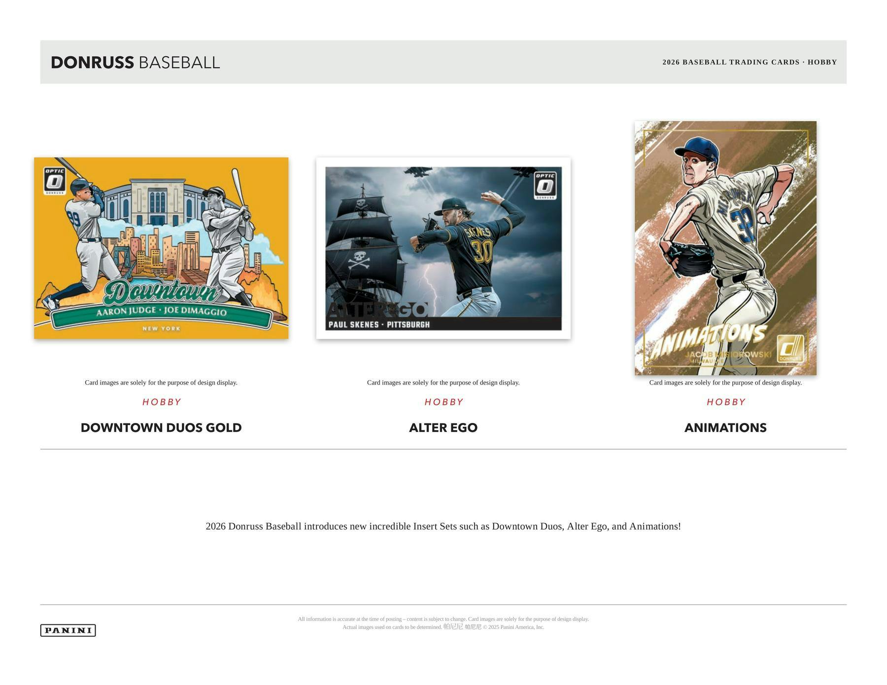 2026 Panini Donruss Baseball Hobby Box (2 Auto or Mem) - MLB hobby