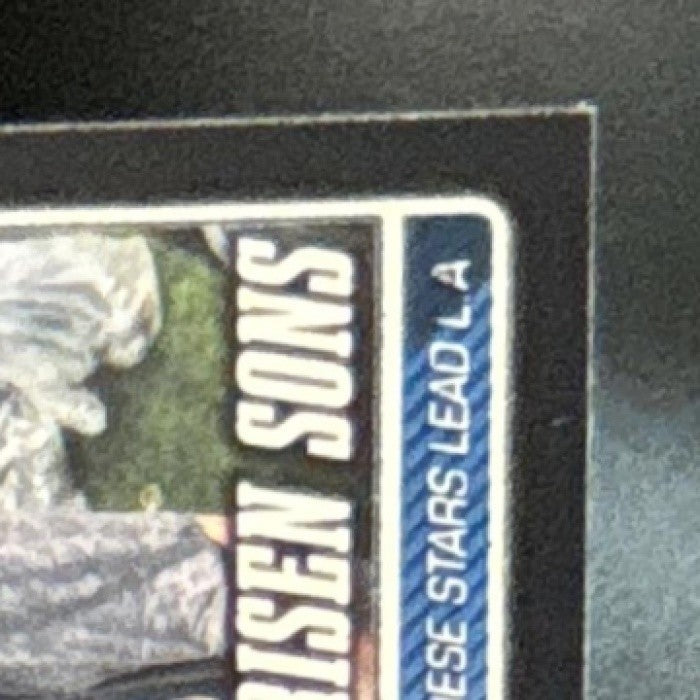 2026 Topps #642 Risen Sons 75 Years of Black /75 642 SP Combo Ohtani Dodgers - Sports Cards