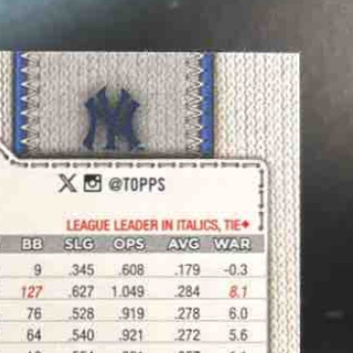 2026 Topps Aaron Judge Walk This Way #1 New York Yankees - Sports Cards