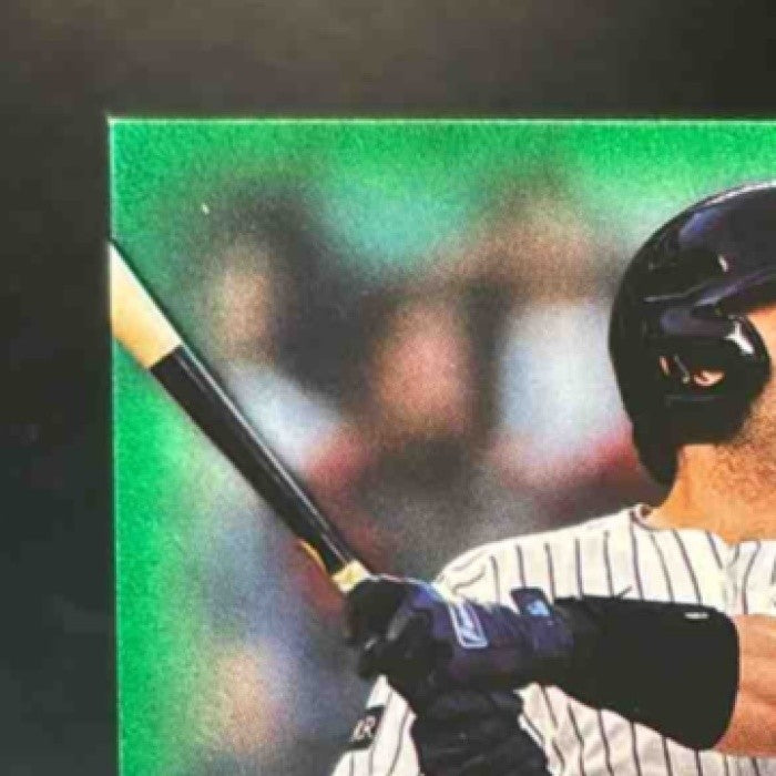 2026 Topps Austin Wells Major League Patch Auto Green /99 MEM New York Yankees - Sports Cards
