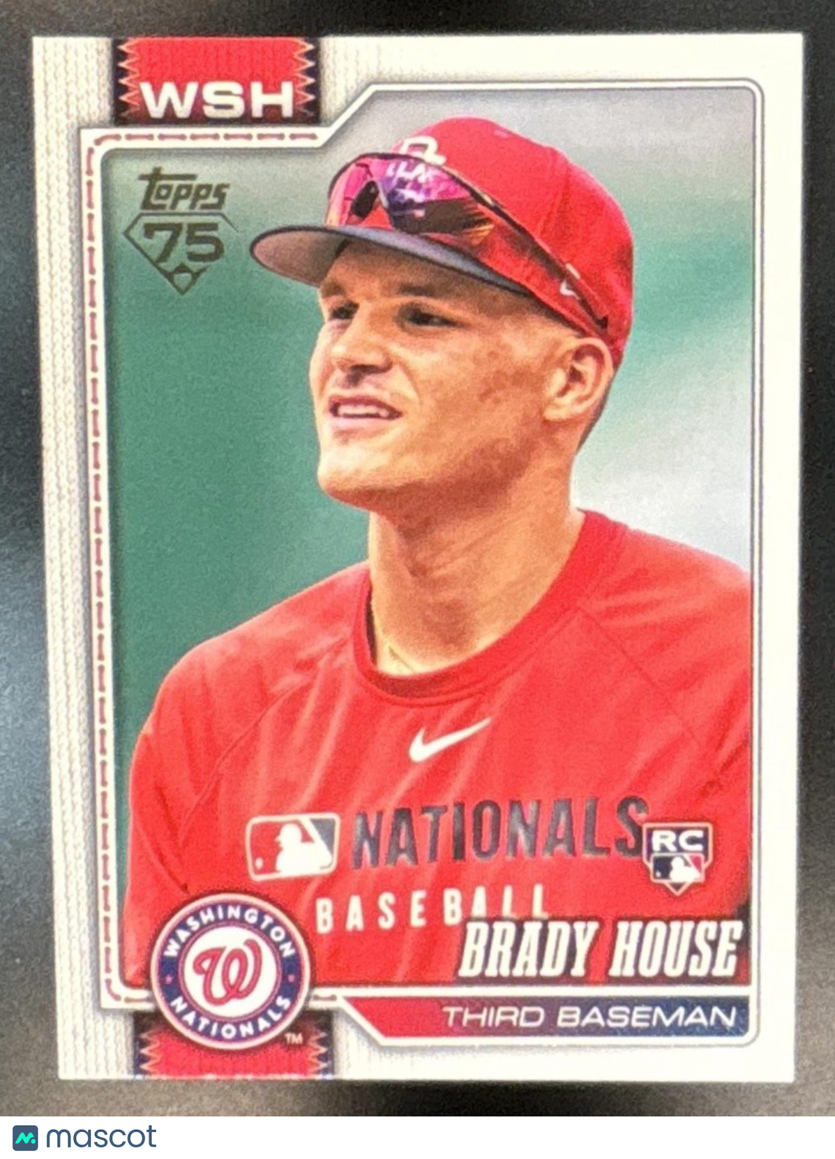 2026 Topps Brady House Golden Mirror Variation #170 RC SSP Washington Nationals - Sports Cards