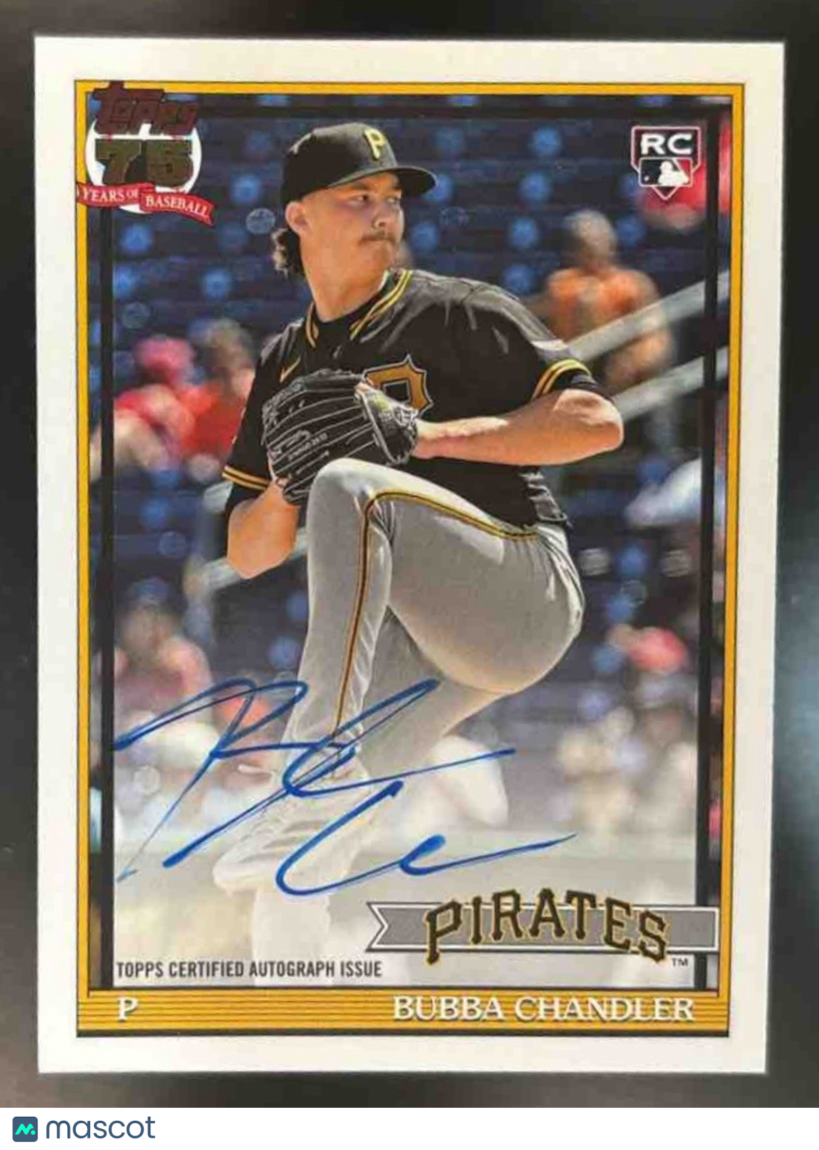 2026 Topps Bubba Chandler 1991 Auto #91A-BC RC Pittsburgh Pirates - Sports Cards