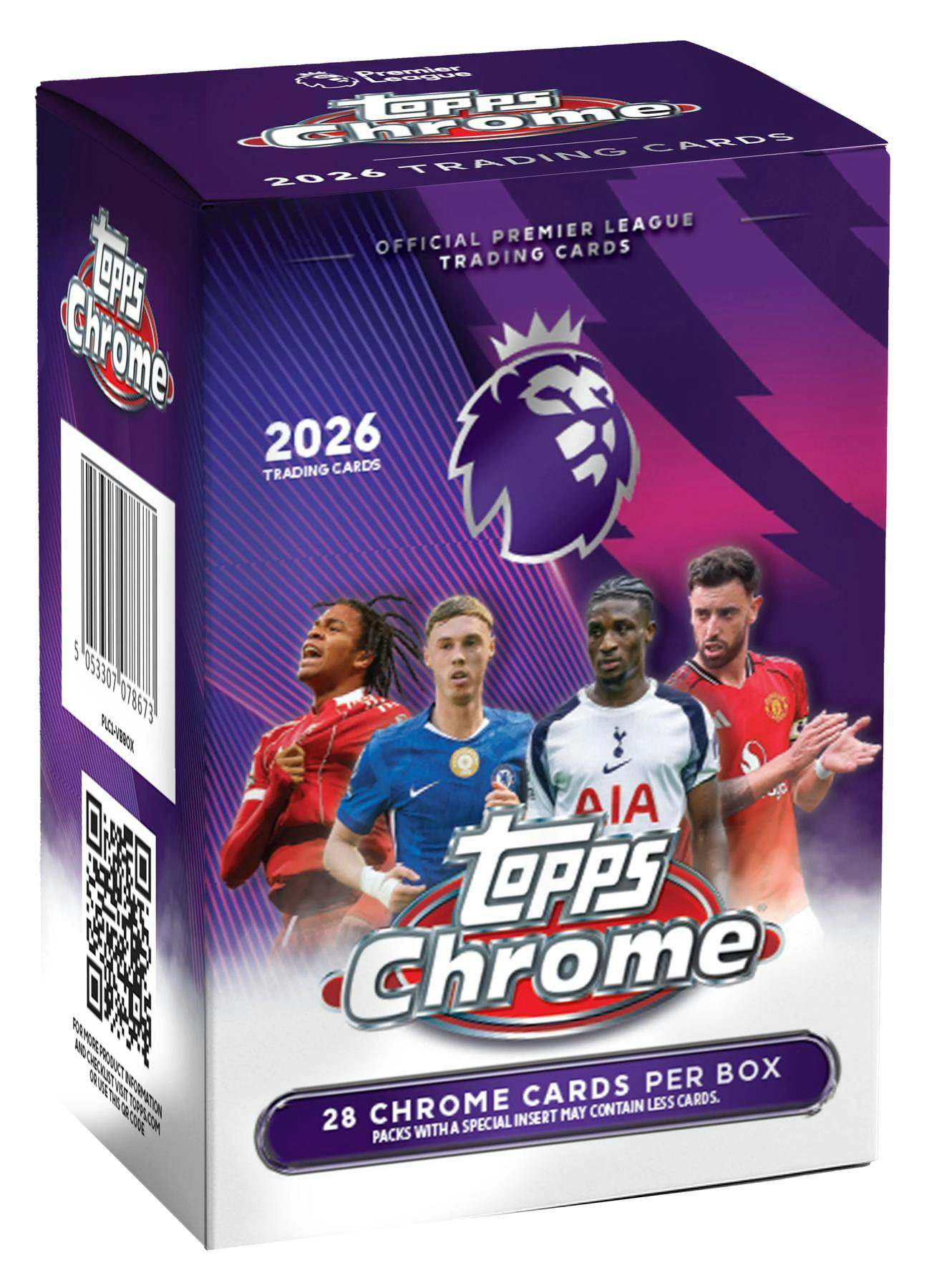 2026 Topps Chrome Premier League EPL Soccer Blaster Box (RayWave / Monday Night Lights) - Sports Collectibles