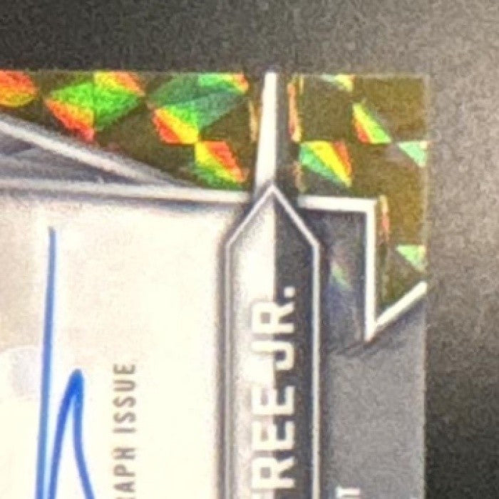 2026 Topps Chrome UFC Khalil Rountree Jr. Auto Gold Geometric /50 #BAV-KJ - Sports Cards