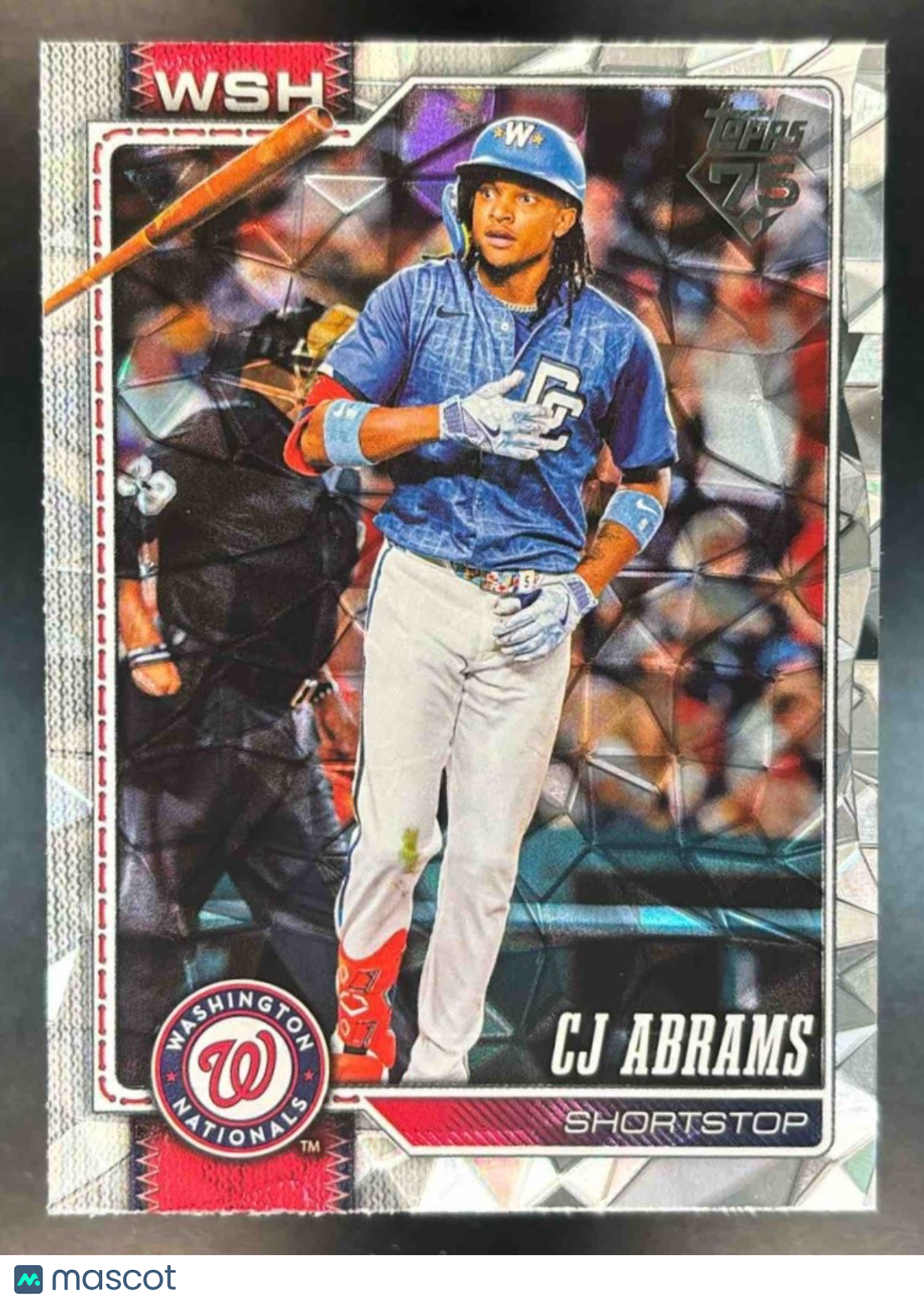 2026 Topps CJ Abrams Diamante Foil #152 Washington Nationals - Sports Cards