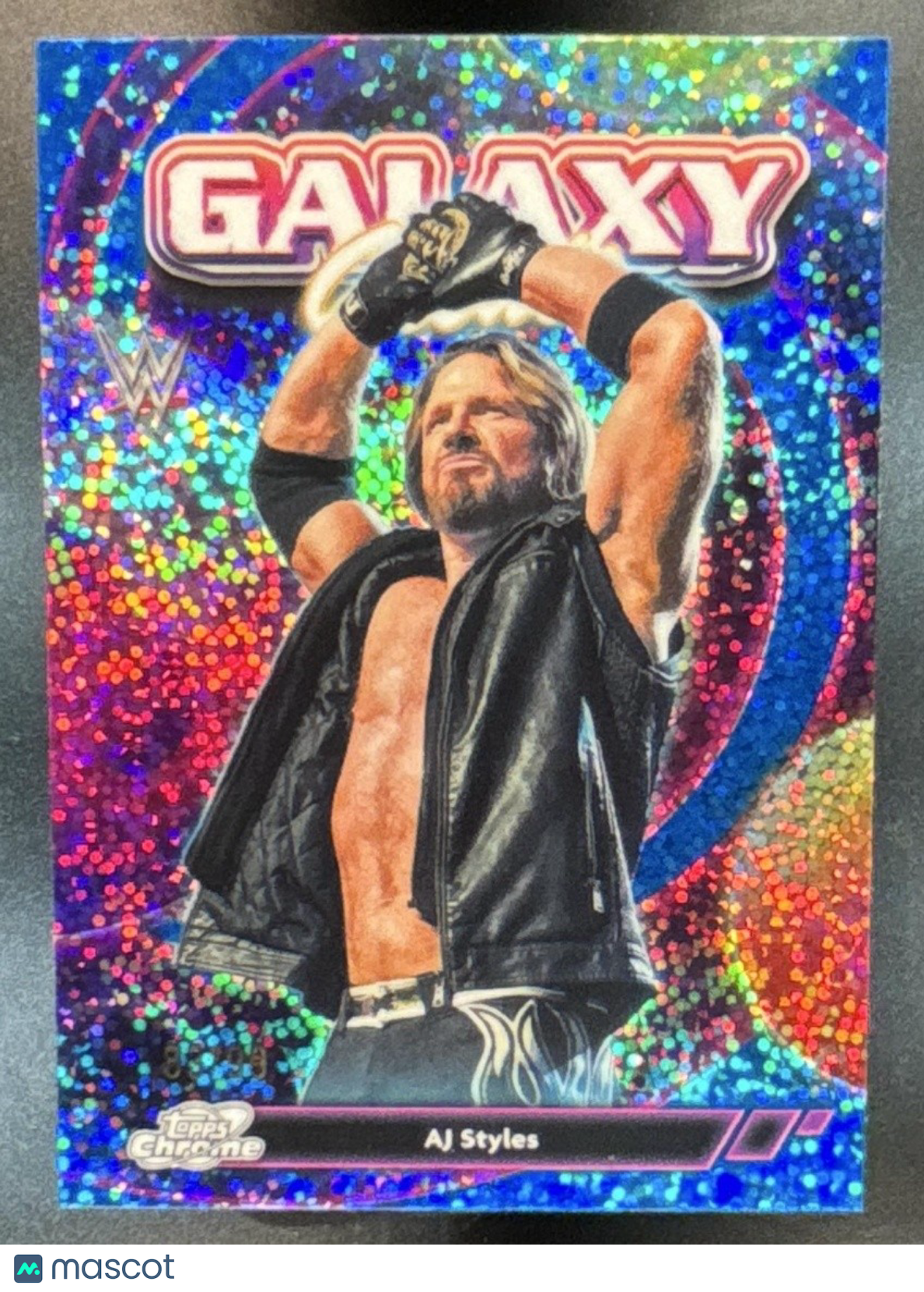 2026 Topps Cosmic Chrome WWE AJ Styles Galaxy Greats /99 #GG-10 - Sports Cards