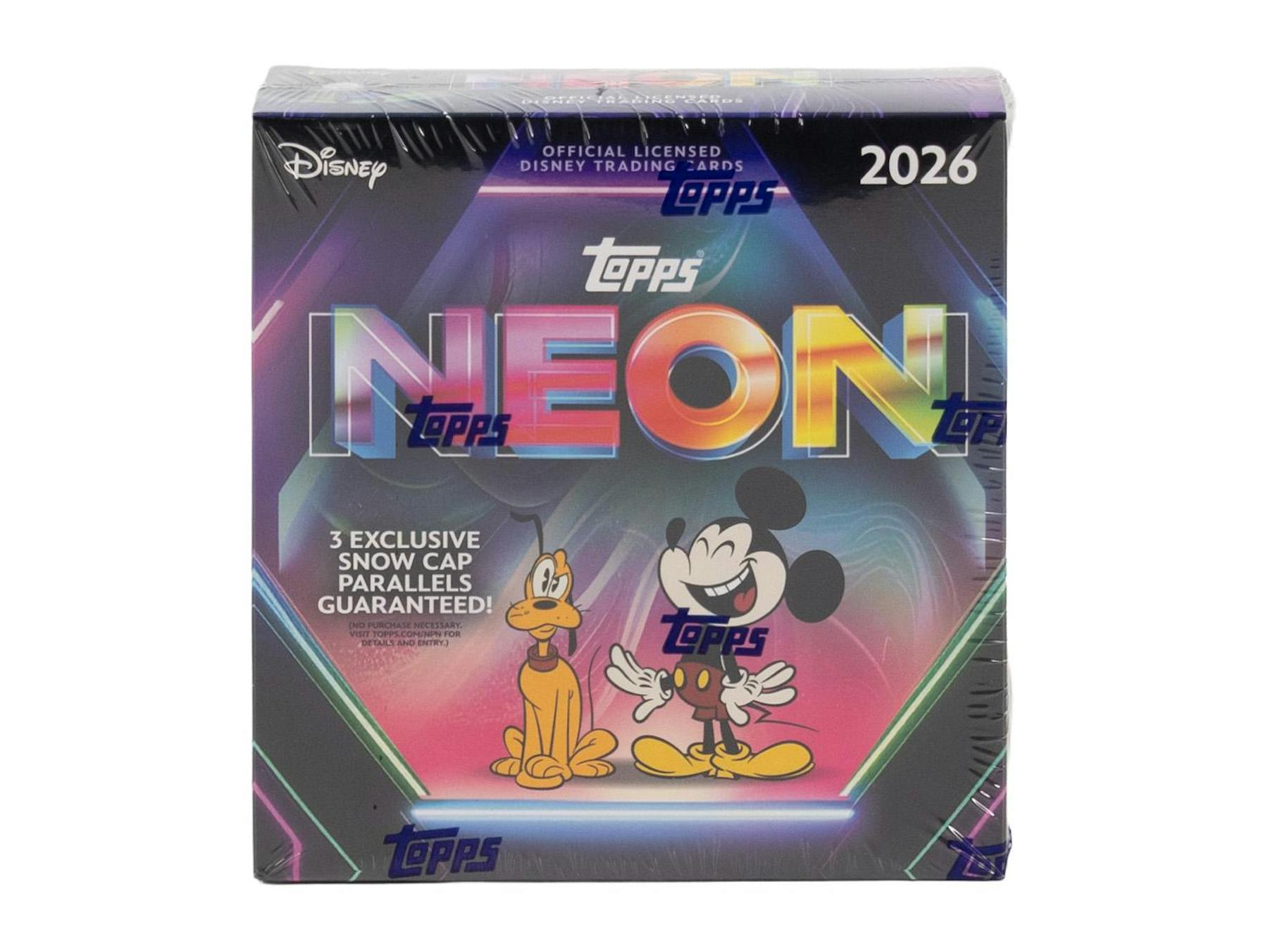 2026 Topps Disney Neon Mega Box (Snow Cap PETG & Muppets) - Trading Cards