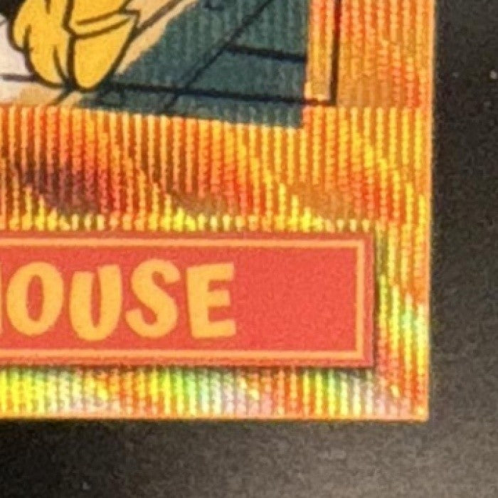 2026 Topps Disney Neon Mickey Mouse Shorts Short Prints Orange Wave /25 - Non-Sports Cards