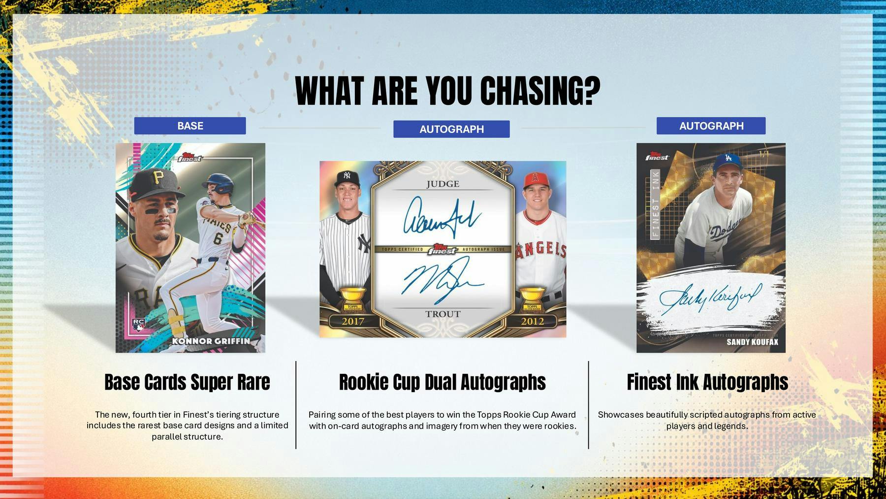 2026 Topps Finest Baseball Mega Box (Mini Diamond Parallels) - MLB Blaster Box