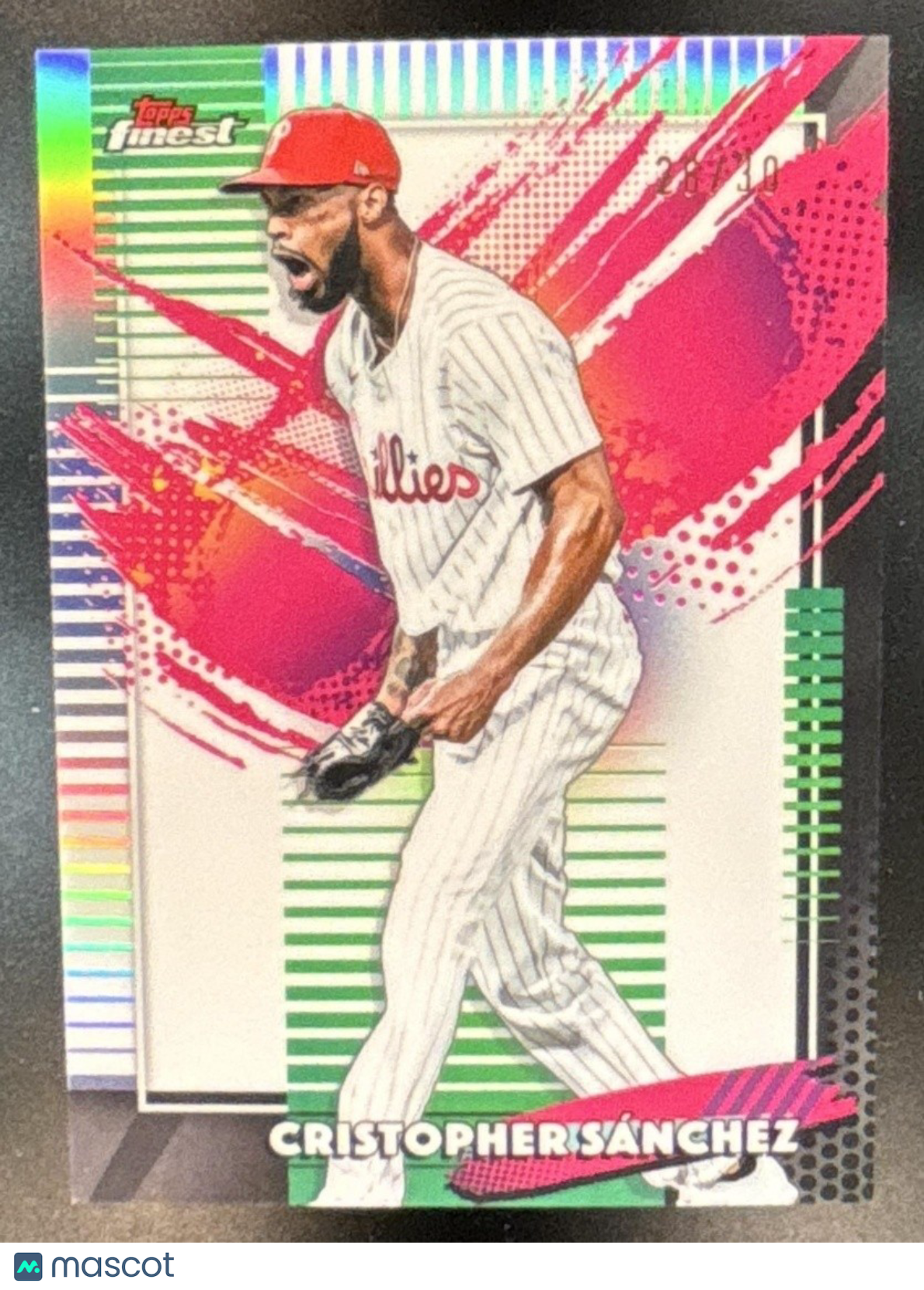 2026 Topps Finest Cristopher Sanchez Rare White /30