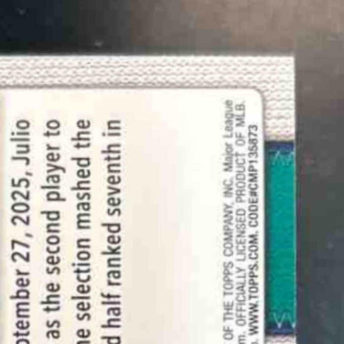 2026 Topps Julio Rodriguez Holiday Polka Dots #146 Seattle Mariners - Sports Cards