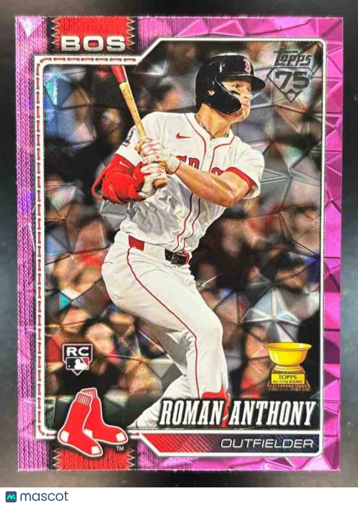 2026 Topps Roman Anthony Pink Diamante Foil #189 RC Boston Red Sox - Sports Cards